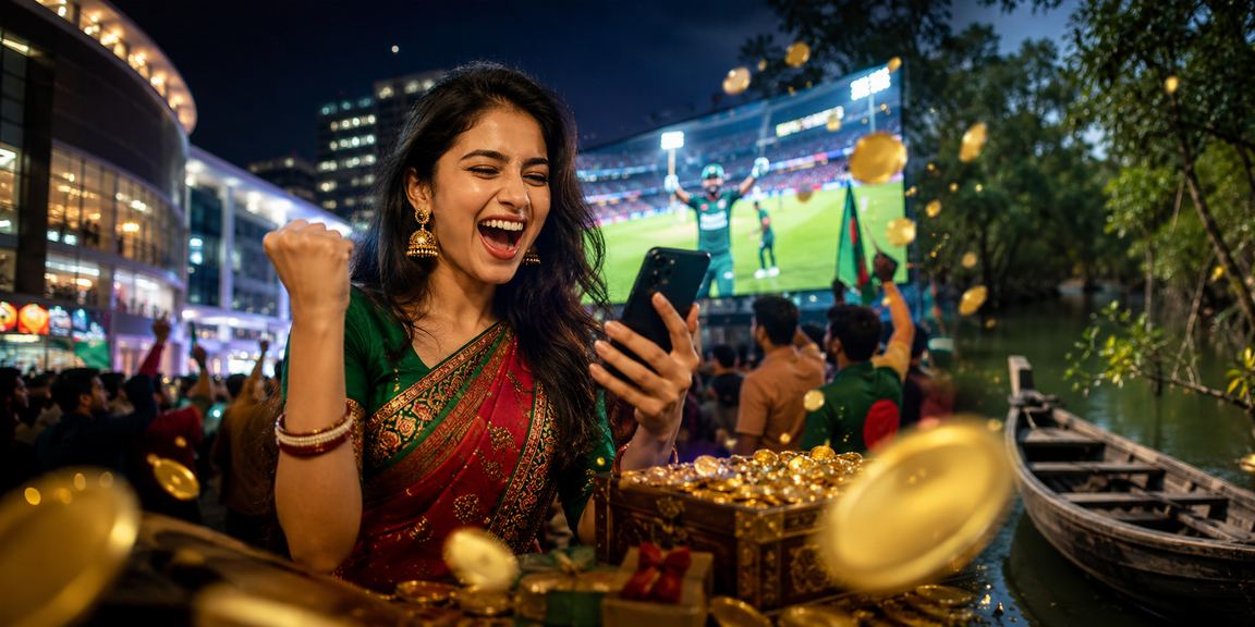 ঢাকায় cb9996 বোনাস অফার উপভোগ করছেন একজন তরুণ ব্যবহারকারী
